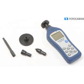 PCE Instruments PCE-DT 66 Drehzahlmesser Umdrehungsmesser Messgerät batteriebetrieben blau (284018)