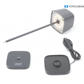 Konstsmide 7829-750 Capri LED-Akku-Tischlampe Büroleuchte 2,2 Watt warmweiß schwarz (284040)