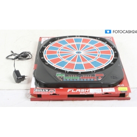 Bull "s Flash RB-Sound LED Elektronik-Dartboard Dartscheibe 8 Spieler schwarz (285276)