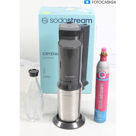 SodaStream Crystal 3.0 Trinkwassersprudler Wassersprudler 615ml schwarz (285312)
