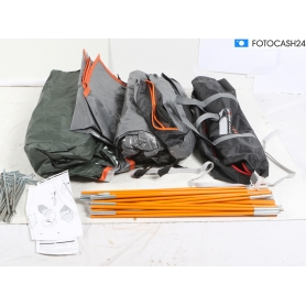 High Peak Kira Kuppelzelt, 3-Personen, 365x180cm, dunkelgrün (285330)