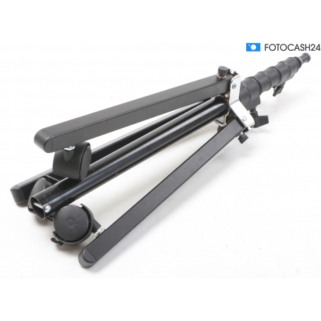 Rollei DH-28 Lampenstativ Rollstativ ca. 140 cm Studio Blitz Stativ (285418)