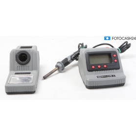 Toolcraft TO-4861968 digitale Lötstation Entlötsystem Entlötsaugpumpe 90 Watt max.480°C schwarz (285526)