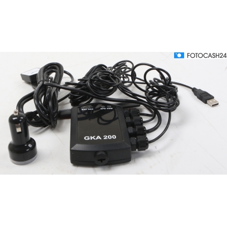 Renkforce GKA200 Auto-Alarmanlage Fahrzeugortung GPS-Tracker 12V/DC 24V/DC Mobiltelefon kompatibel schwarz (285538)