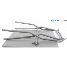 Lafuma Balcony II Metal Klapptisch, 64x70x72cm, Titane (283511)