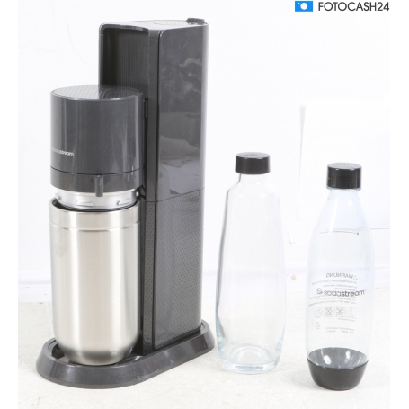 Sodastream Duo Titan Trinkwassersprudler Wassersprudler 1 Liter schwarz titan (283545)