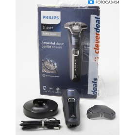Philips Bodycare S5885/25 Rotationsrasierer Herren Nass-Trockenrasierer Präzisionstrimmer blau (283997)