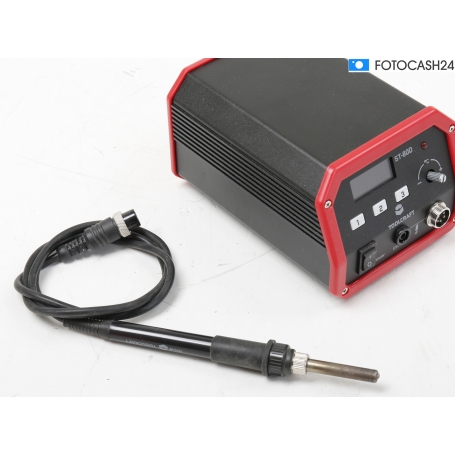 Toolcraft ST-80D digitale Lötstation Lötspitze 80 Watt 150-450°C Temperatur einstellbar rot schwarz (283999)