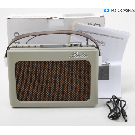 Silva Schneider Mono 1968 BT Tischradio Küchenradio FM AUX USB Weckfunktion Bluetooth (284012)