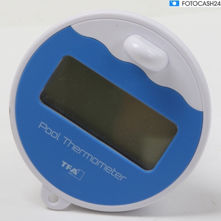 TFA Dostmann Schwimmbad Außensensor Poolsender Poolthermometer weiß (284051)