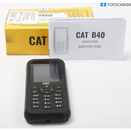 CAT B40 Dual-SIM-Handy, Schwarz (284213)