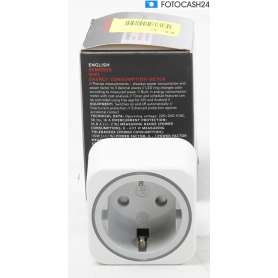 Voltcraft SEM6500 Energiekosten-Messgerät Funksteckdose Datenexport Datenloggerfunktion Kostenprognose weiß (284222)