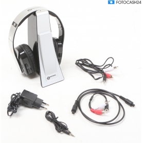 Geemarc CL7400 OPTI In Ear Kopfhörer Over Ear Headset TV Funk 125dB 1,4GHz grau (284584)