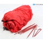 High Peak Sparrow LW Tunnelzelt, 2-Personen, 260x200cm, Pesto/rot (285288)