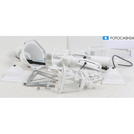 Nissie Außenstandleuchte 3flg weiß (285322)