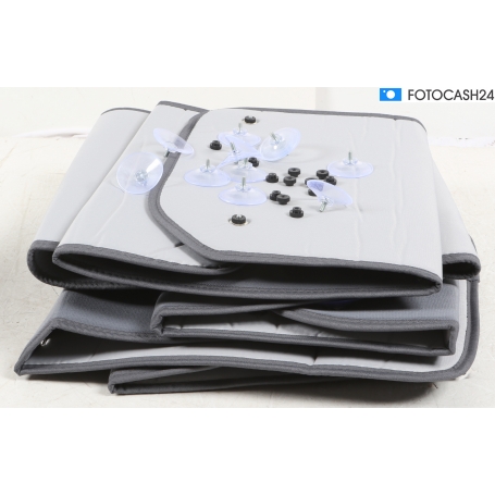 Carbest Thermo-Verdunkelungsmatten Wohnraum, grau, 5-teilig für VW T7 Multivan lR ab Bj. 2021 (285354)