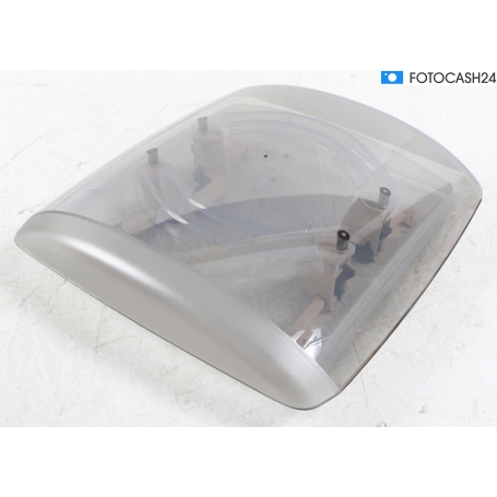 MPK VisionVent S eco Modell 27 Dachhaube Insektenschutz Verdunkelungssystem Dauerlüftung 28x28cm Rauchglas beige (285357)