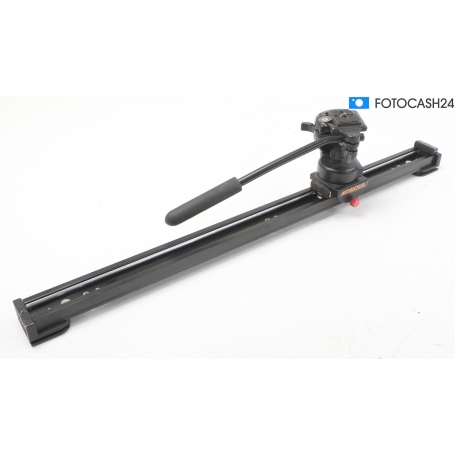 Manfrotto Slider 80cm mit Kopf 128 RC (285444)