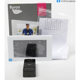 Byron DIC-24712 Video-Türsprechanlage Türgegensprechanlage kabelgebunden schwarz weiß (285551)