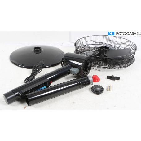 Honeywell AIDC HSF600BE4 Standventilator Luftkühler Bodenventilator Lüfter Timer 40W schwarz (285651)