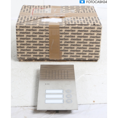 Ritto Acero pur Türstation Audio 3 Wohneinheiten edelstahl (RGE1810325) (285694)