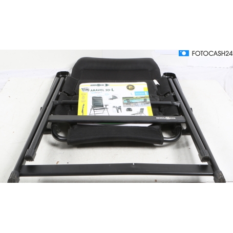 Brunner Aravel 3D LARGE Campingstuhl, schwarz (285707)