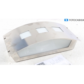 CMD Aqua Toma Außenwandleuchte, 230V, 75W, E27, edelstahl (23/BM) (285727)