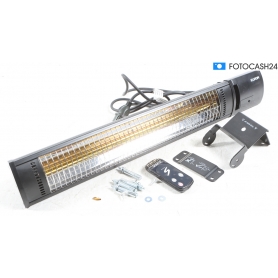 Eurom Golden 2000 Shadow Terrassenheizung, 2000W, IP65, 20 – 25 m², Wandmontage (334432) (285800)