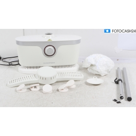 CleanMaxx 00384 Dampfglätter Hemden-Bügler Blusen Heißluftfunktion 1800W weiß (285948)