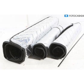 Carbest Magnet-Innenisolierung Fahrerhaus-Set Isoflex, schwarz, 3-teilig für Ford Transit Bj. ab 2015 (285953)