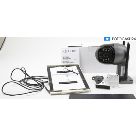 SYGONIX 4G PTZ AKKU AUßENKAMERA SET (284250)