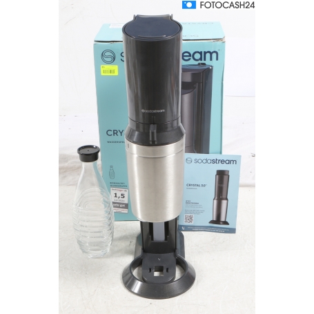 SodaStream Crystal 3.0 Trinkwassersprudler Wassersprudler 615ml schwarz (285973)