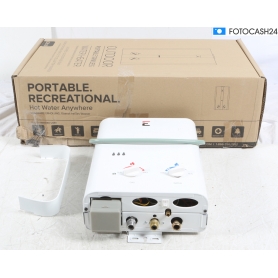 Eccotemp Outdoor Propangas Durchlauferhitzer inkl. Handbrause, 5L, 50mbar (285981)