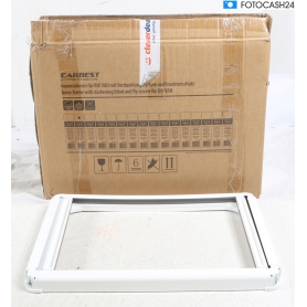 Carbest Innenrollo Verdunkelung Insektenschutz mit Rahmen für RW VAN Camping 350x500mm weiß (285997)