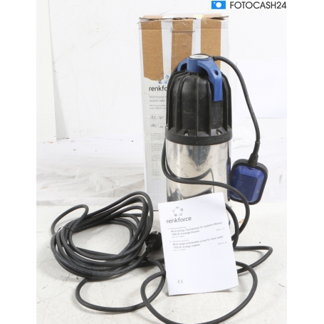 RENKFORCE RF-3523714 Tauchdruck-Pumpe Gartenpumpe 6500l/h 40m Garten Outdoor (286006)