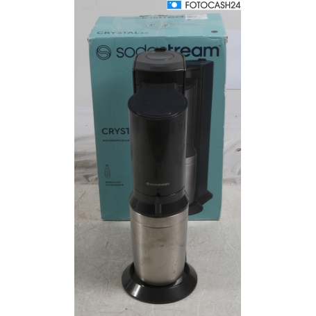 SodaStream Crystal 3.0 Trinkwassersprudler Wassersprudler 615ml schwarz (286018)