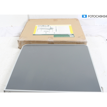 Brunner Flatpack 4 Campingtisch, 120x60 H70cm, grau (286033)