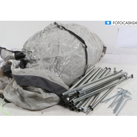 Reimo Adria Action Air aufblasbares Vorzelt für Adria Action 361, 400x235x290 cm, grau/weiß (286039)