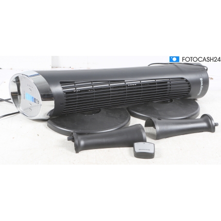 Honeywell HY-254E Turmventilator Ventilator Standventilator Lüfter 35 Watt oszillierend schwarz (283642)