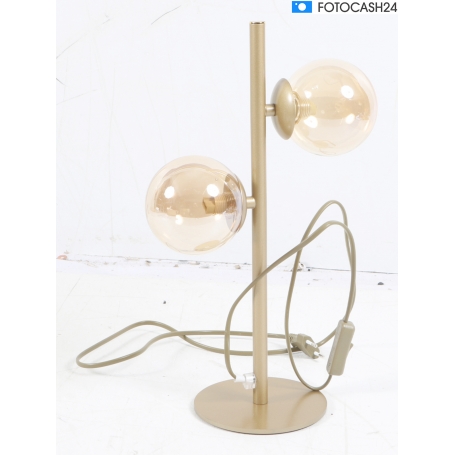 ECO-Light Neptun Tischleuchte Tischlampe G9 champagner (284804)