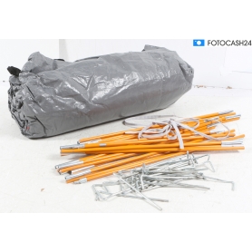 High Peak Tessin Kuppelzelt, 4-Personen, 370x290cm, dunkelgrün (285327)