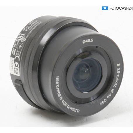 Sony E PZ 3,5-5,6/16-50 OSS Schwarz E-Mount (286274)