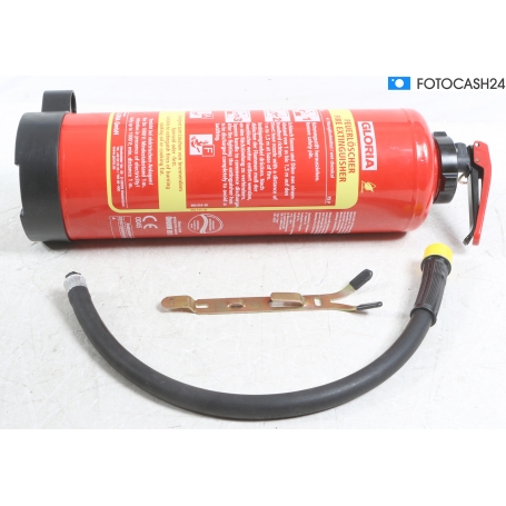 Gloria EASY-LINE Fettbrand Feuerlöscher, 6 Liter, Zerstäubereinsatz, rot (814111.0000) (286343)