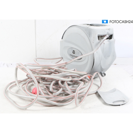 VOLTCRAFT WAND- SCHLAUCHTROMMEL, 40+2M (286360)