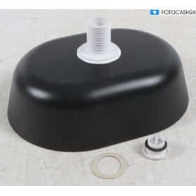 Castagnari Waschbecken, oval, schwarz/weiß matt (286369)