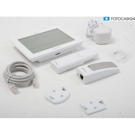 Techno Line Mobile Alerts MA 10006 digitale Funk-Wetterstation Gateway Luftfeuchtigkeit Vorhersage Datenlogger weiß (286431)