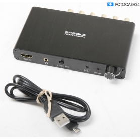SpeaKa Professional SP-10468584 Audio Extraktor HDMI Cinch 4096x2160 Pixel schwarz (285830)