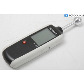 VOLTCRAFT MF-100 Materialfeuchteindikator Messgerät Feuchtigkeit LCD Hold-Funktion 20-40mm (286441)