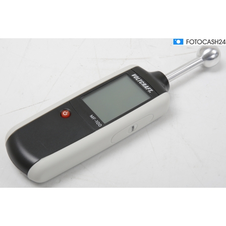 VOLTCRAFT MF-100 Materialfeuchteindikator Messgerät Feuchtigkeit LCD Hold-Funktion 20-40mm (286441)
