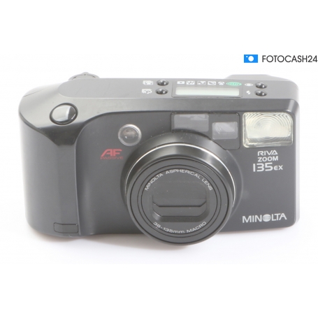 Minolta Riva Zoom 135 ex mit 38-135mm Macro Lens (286521)